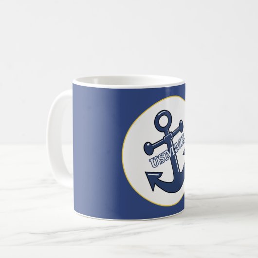 Merchant Marine Academy Mok (Voorkant links)