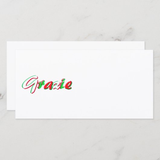 Merci (Devant / Derrière)