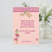 Merci 3,5" de baby shower de TORTUE x5" (style (Debout devant)