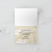 Merci 4 Sympathy Mountain Thru Tree Note Card (Intérieur)