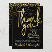 Merci 50e anniversaire Black Gold (Devant / Derrière)