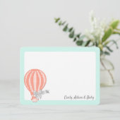 Merci à ballon à air chaud (Debout devant)