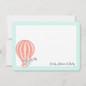 Merci à ballon à air chaud (Devant)