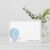 Merci à ballon à air chaud (Debout devant)