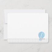 Merci à ballon à air chaud (Dos)