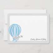 Merci à ballon à air chaud (Devant)