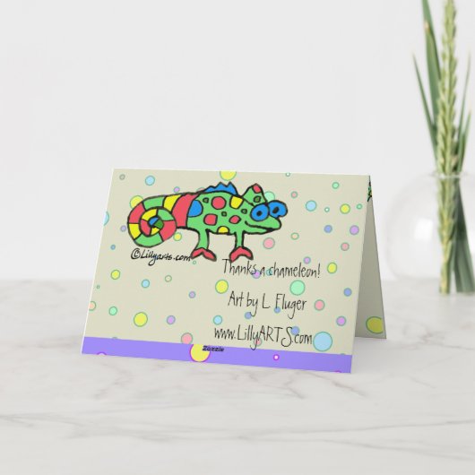 Merci à Chameleon Merci (Dos)