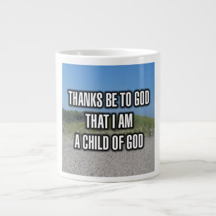 Merci à Dieu d'être un enfant de Dieu Mug