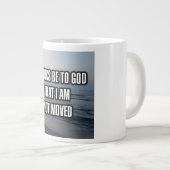 Merci À Dieu Que Je Ne Sois Pas Déplacé Mug (Devant droit)