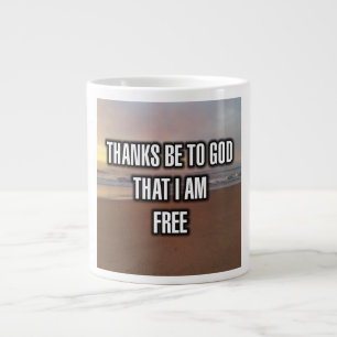 Merci À Dieu Que Je Suis Libre Mug