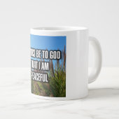 Merci À Dieu Que Je Suis Mug Paisible (Devant droit)