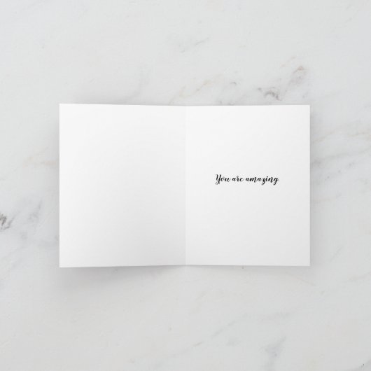 Merci à fleurs rose et blanc Dahlia (Intérieur)