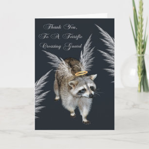 Merci À La Carte De Voeux De La Garde De Passage