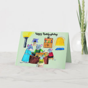 MERCI À LA CARTE MAISON DE SOURIS