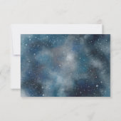 Merci à la Lune et retour | Carte de remerciements (Dos)