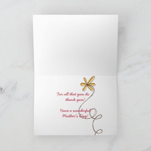 merci à la maman en soupe à tomate (Intérieur)