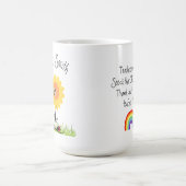 Merci à l'enseignant mug - Personnalisé (Centre)