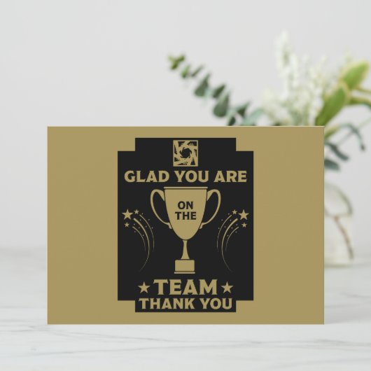 Merci à l'équipe d'entreprise (Debout devant)