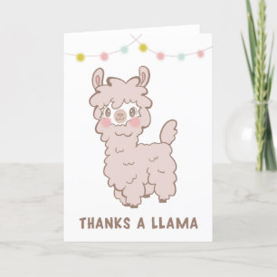 Merci A Llama Funny