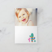 Merci à Llama Pink Anniversaire Merci (Intérieur)