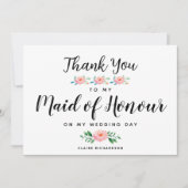 Merci à ma demoiselle d'honneur | Demoiselle d'hon (Devant)