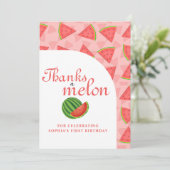 Merci à Melon 1er Birthday Watermelon (Debout devant)
