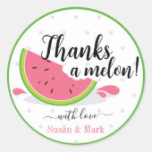 Merci à Melon Watermelon Merci Sticker (Devant)