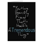 **MERCI** À MON AMI EXTRAORDINAIRE (Devant)