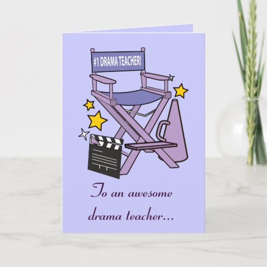 Merci à mon professeur de drame : Jeu (Devant)