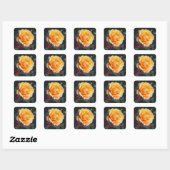 Merci À propos du Rose face #3 Stickers (Feuille)
