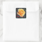 Merci À propos du Rose face #3 Stickers (Sac)