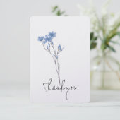 Merci à tige bleue (Debout devant)