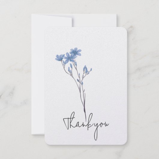 Merci à tige bleue (Devant)