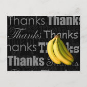 Merci à un bloc - carte postale Merci (Devant)