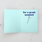 Merci à un grand entraîneur de lacrosse (Intérieur)