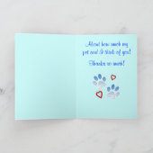 Merci à un Sitter de chien ou Walker (Intérieur)