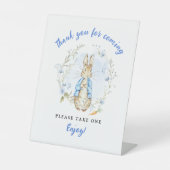 Merci à venir - Lapin - Panneau de piédestal (Recto)