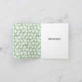 Merci Abstrait géométrique de la menthe (Intérieur)