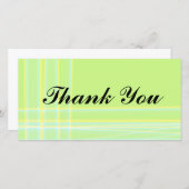 Merci abstrait Photocard (Devant / Derrière)