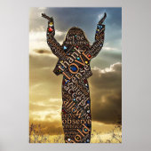 Merci, affiche de gratitude (Devant)