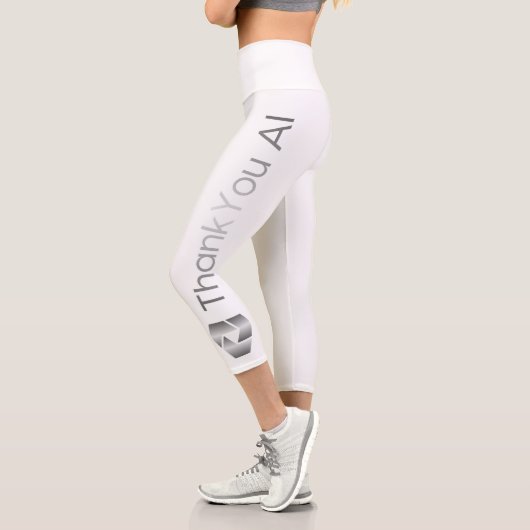"Merci AI" Leggings hachés (Gauche)