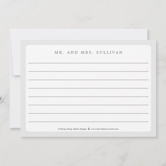 Merci Amour Mariage Photo Carte de remerciements B (Dos)