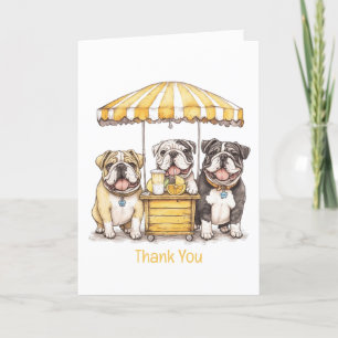 Merci Anglais Bulldogs à la citronnelle