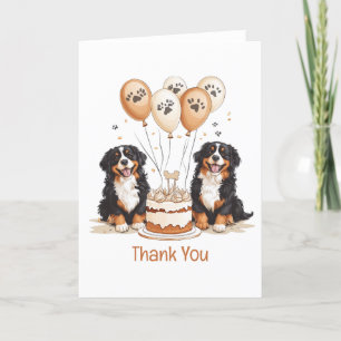 Merci Anniversaire Bernese Mountain Dogs