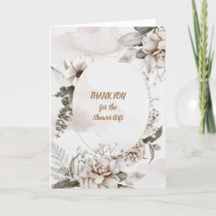 Merci Aquarelle Blanc et Rose Tan