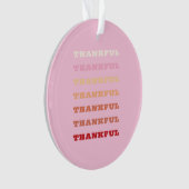 Merci, Art Rose, Décor De Saison De Vacances, Prep (devant)