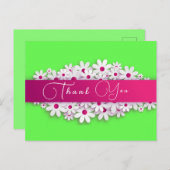 Merci Au Nouveau Client. Carte postale (Devant / Derrière)