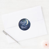 Merci au Sticker de la Lune (Enveloppe)