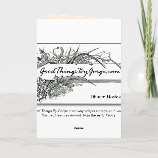 Merci : Auberges pour le dîner (Dos)