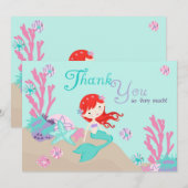 Merci auburn de sirène (Devant / Derrière)